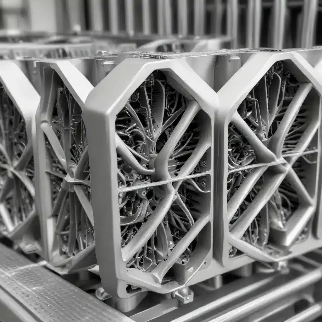 Additive manufacturing of air-cooled heat exchangers with improved heat transfer